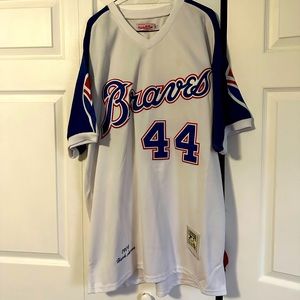 1974 Hank Aaron Braves Jersey